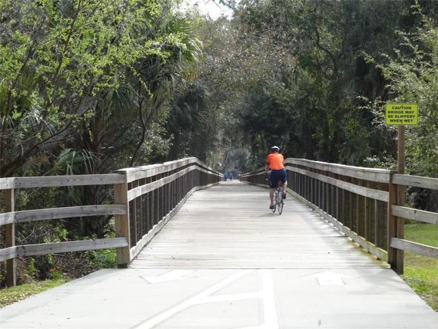 Spring to Spring bike trail 25' from your lot