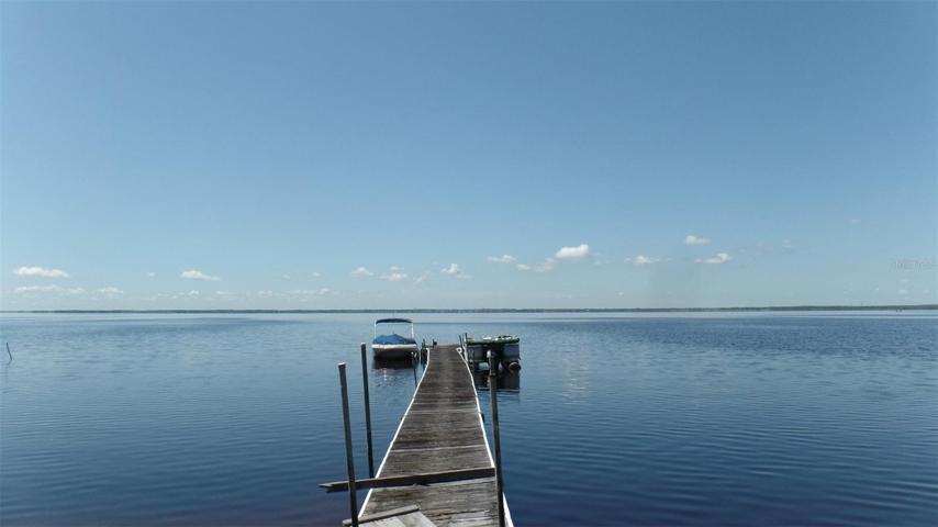 This was the old dock right on Lake Monroe!