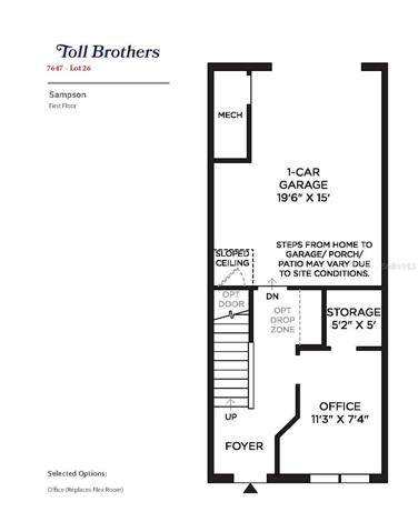 1st floor.
