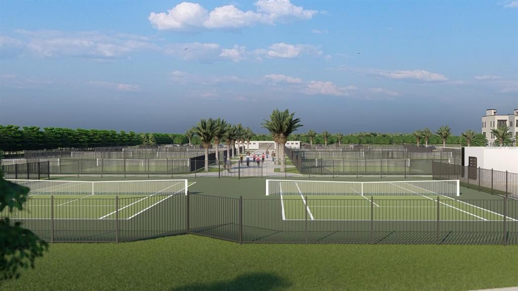 Tennis Center adjacent to thecommunity.