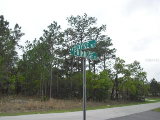 Corner Sign Dyke Way & Primrose Dr. 