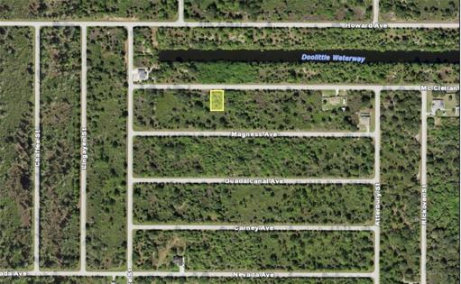 Location is close to the Doolittle Waterway, one of many waterways in the area. 