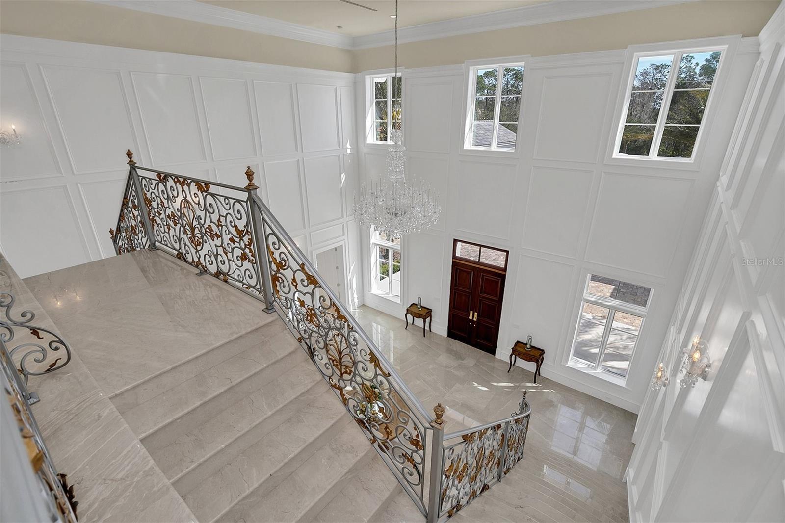 Second Floor view to Foyer