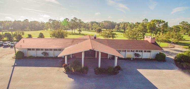 Exterior front of clubhouse