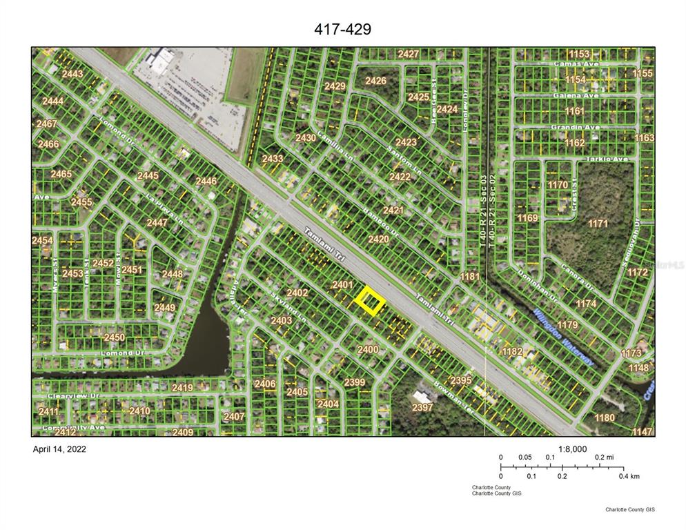 Port Charlotte, Florida 33953, 0 , 0 ,0,Land,For Sale,TAMIAMI,0,C7458972