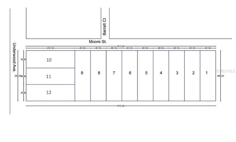 possibility to develop into 12 lots