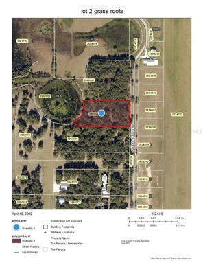 Plat Map - Lot 2 Grass Roots Rd.
