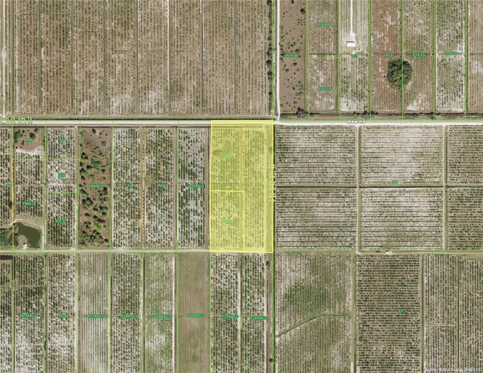 BOTH PARCELS FOR A TOTAL OF 20 ACRES