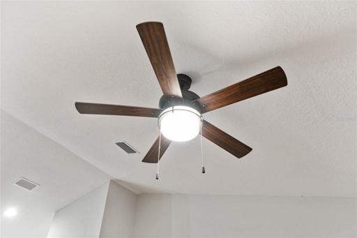LIVING ROOM CEILING FAN & LIGHT