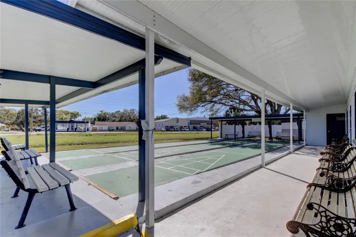Shuffleboard Court