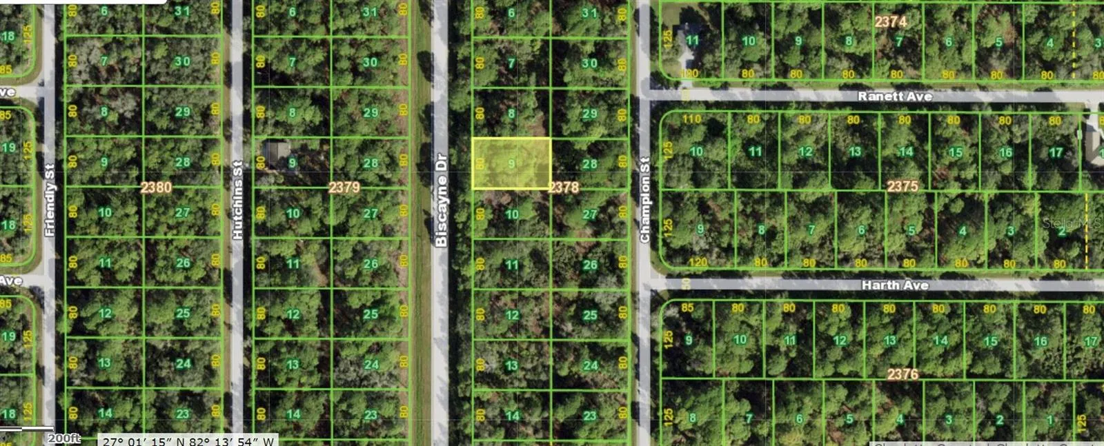 Port Charlotte, Florida 33953, 0 , 0 ,0,Land,For Sale,BISCAYNE,0,C7459728