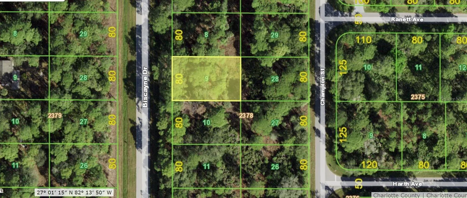 Port Charlotte, Florida 33953, 0 , 0 ,0,Land,For Sale,BISCAYNE,0,C7459728
