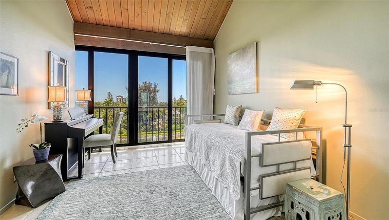 2nd Bedroom overlooking Cedar Lake