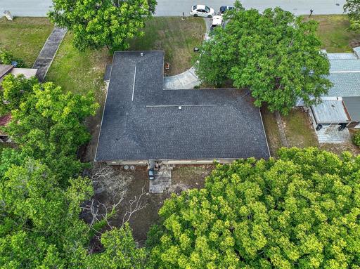 Aerial of Back Exterior