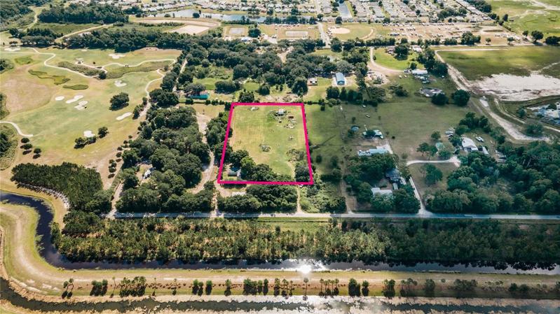 Plenty of retention surrounding acreage