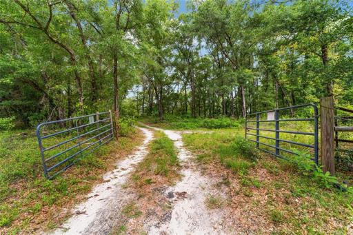 back entry to home, but can also make entrance off of Hwy 40