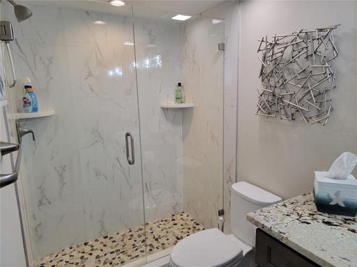 Walk in shower