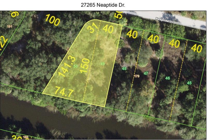 1/3 acre on the San Carlos canal