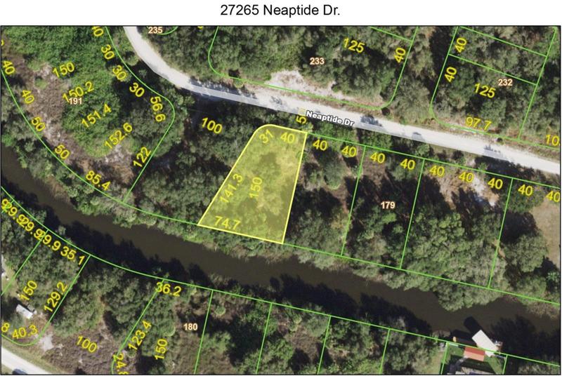 1/3 acre on the San Carlos canal