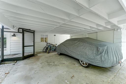 Covered carport. 1 space available