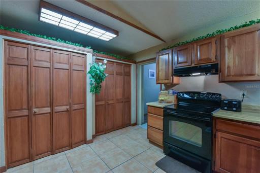 kitchen and pantries