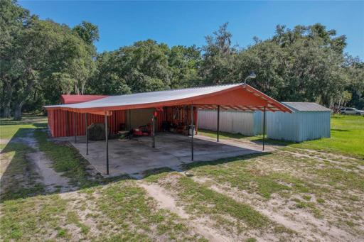 metal out-building