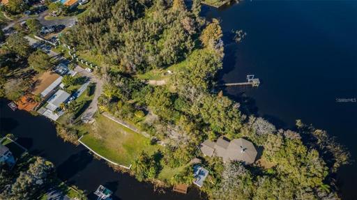 Over the top of the property with the northside of Cyprus Dr.