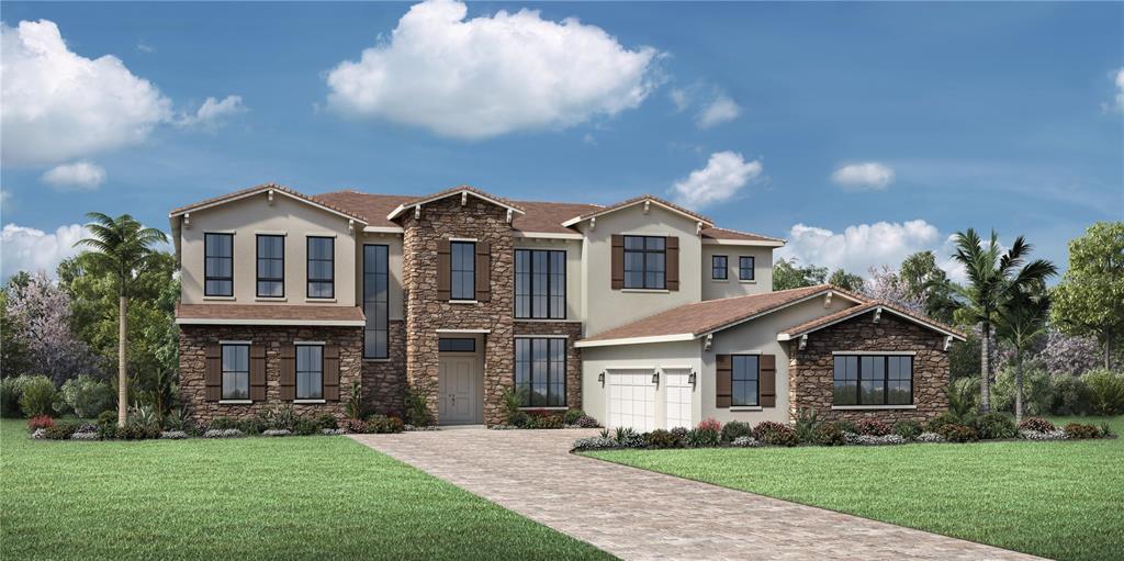 Montech Mediterranean elevation rendering