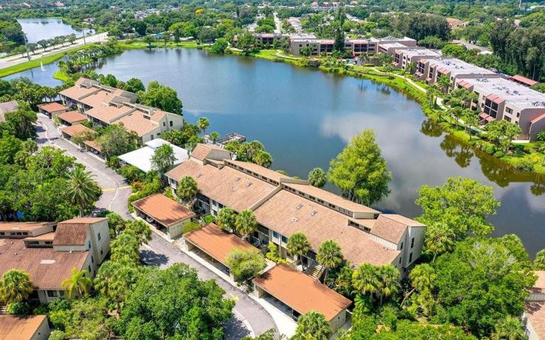 Aerial View with the Lake