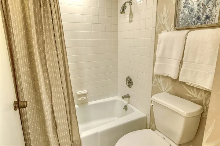 Master Bath shower/tub combination.