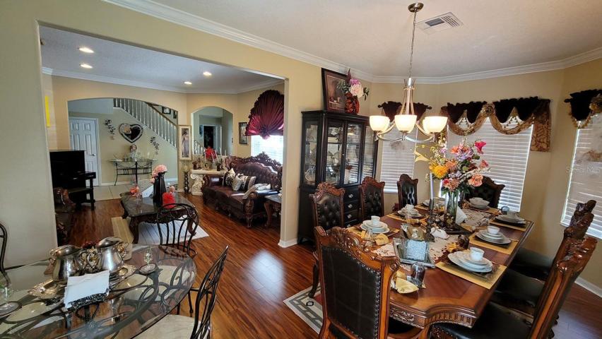 Living and dining