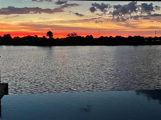 Sunset from neighbor