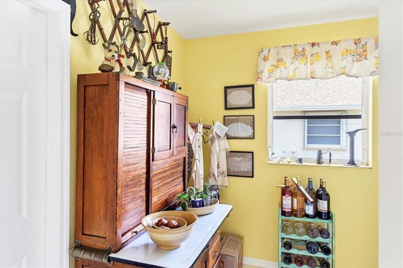 View from Livingroom and kitchen