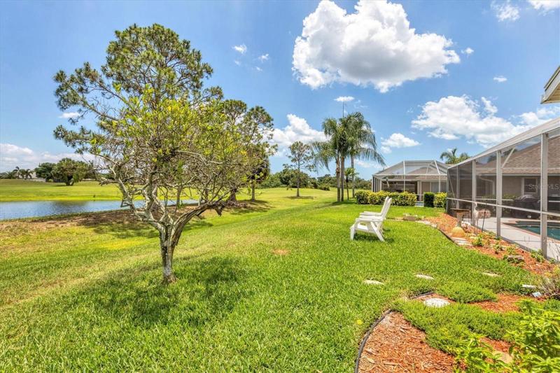 Nice lawn with irrigation