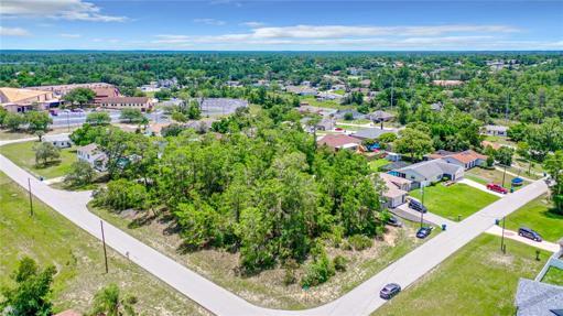 corner lot, over 1/3 of an acre