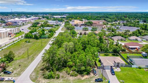 aerial of lot