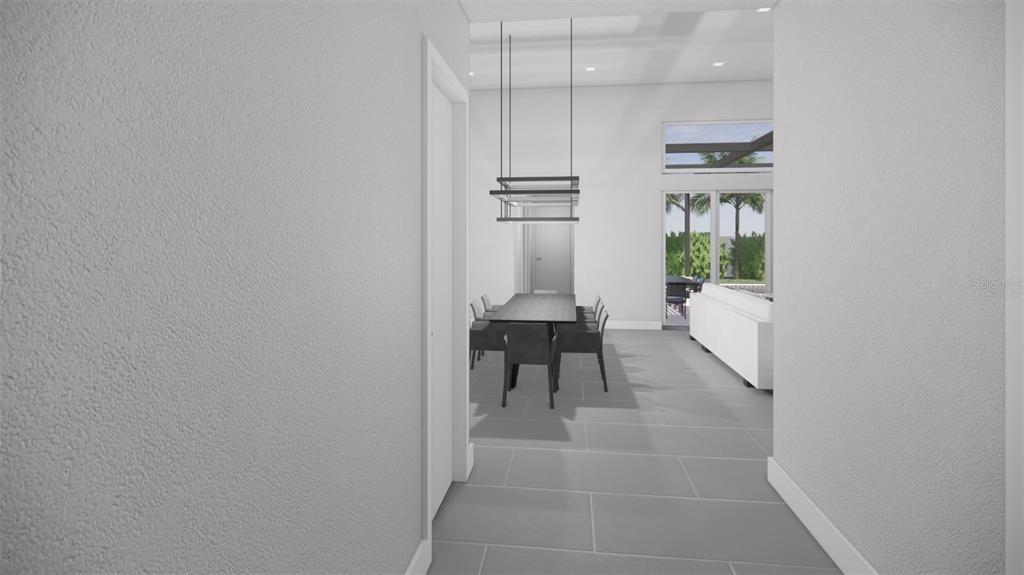 Hall Leading into Great RoomVirtually Staged