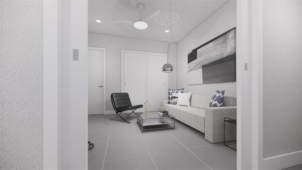 BedroomVirtually Staged