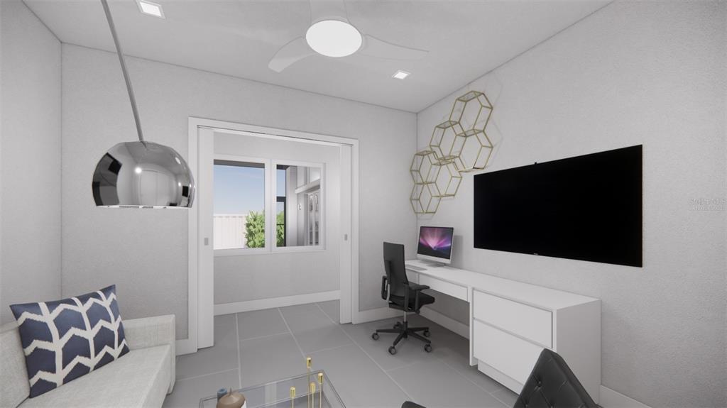 BedroomVirtually Staged