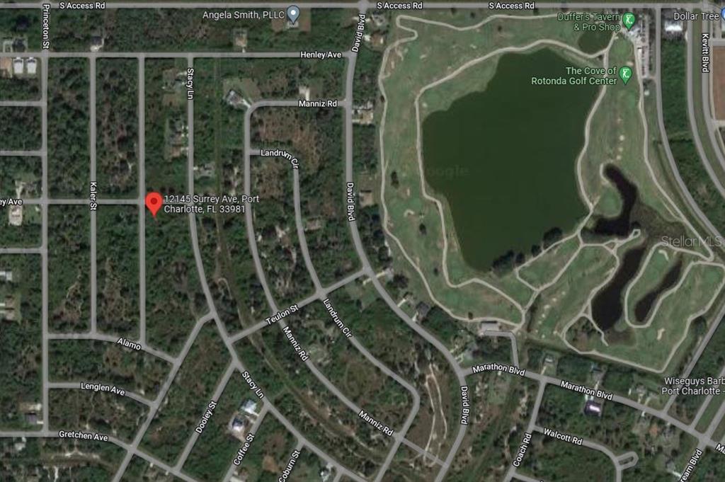 Surrey Ave Map