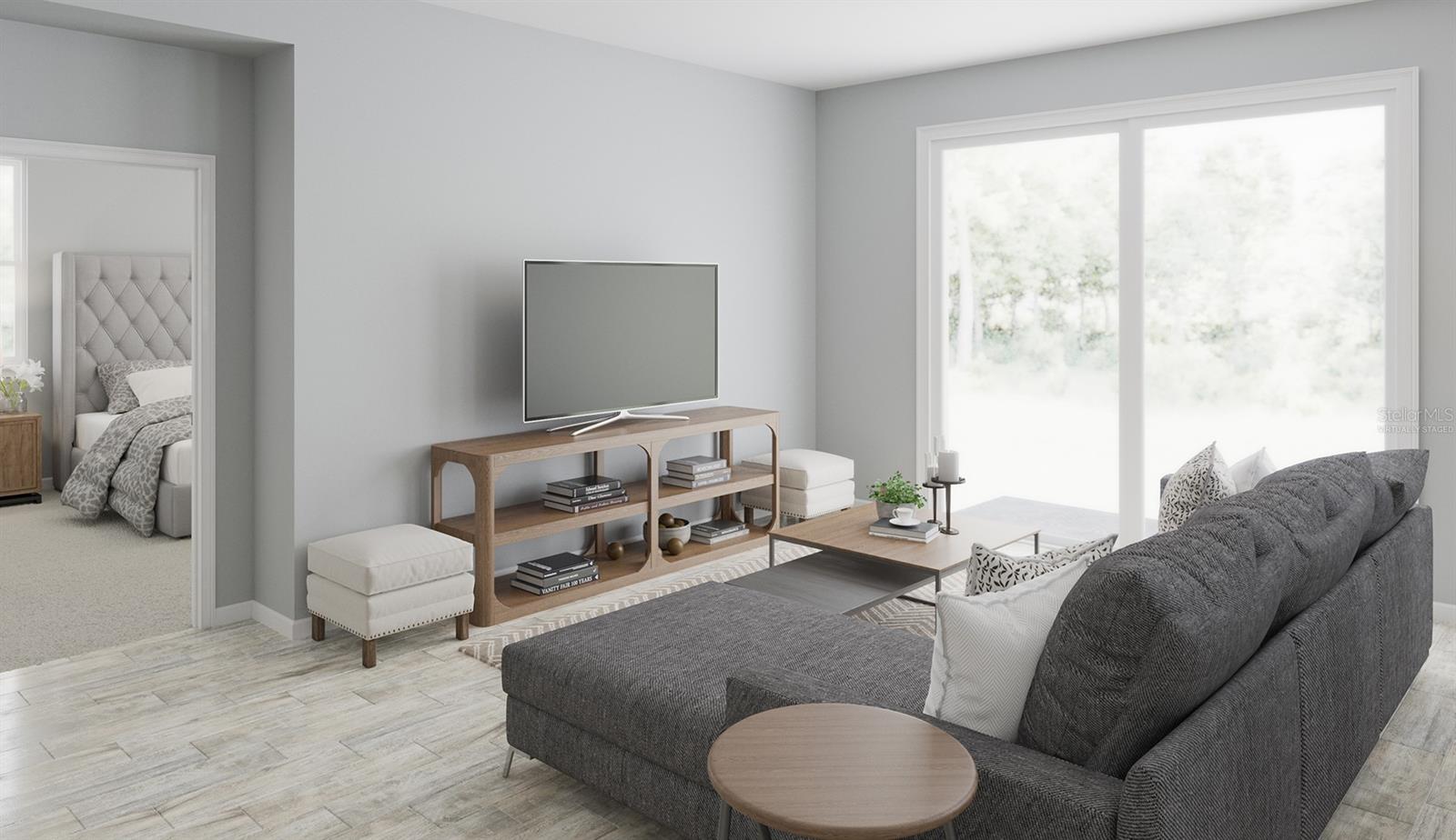 *Virtually Staged* Greatroom