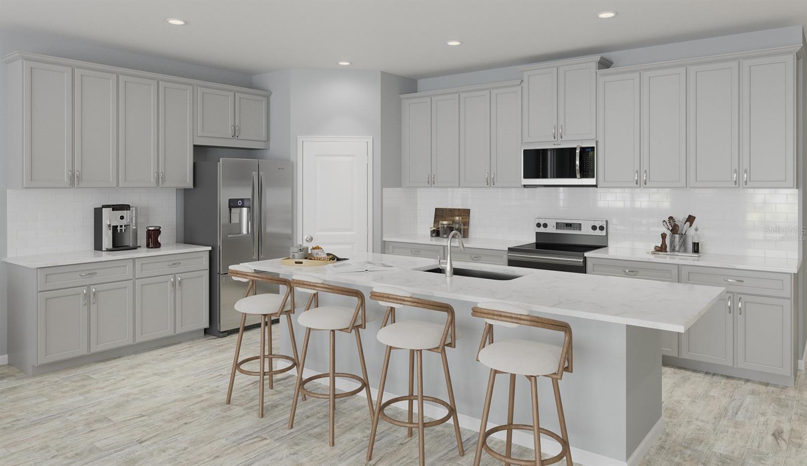 *Virtually Staged* Kitchen