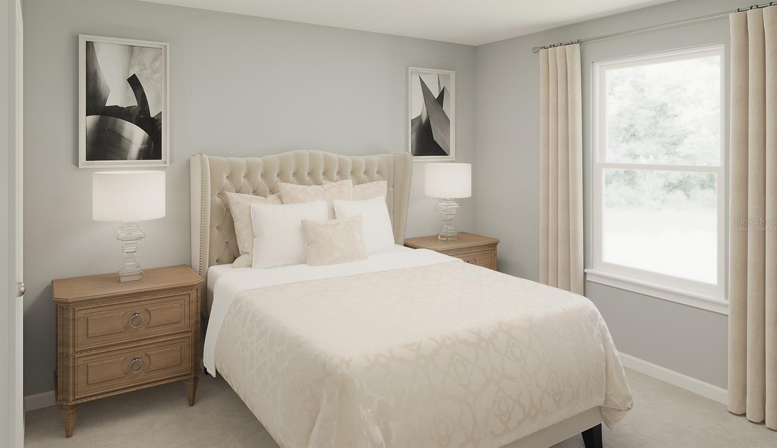 *Virtually Staged* Bedroom 2