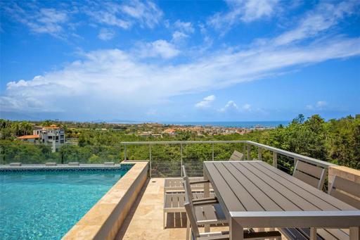 Heated Infinity pool