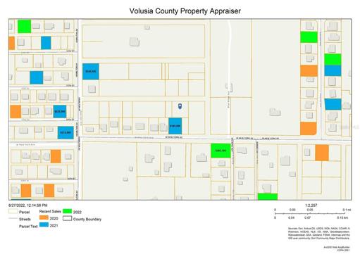 Lot is pinned, just behind 1019 W New York Ave