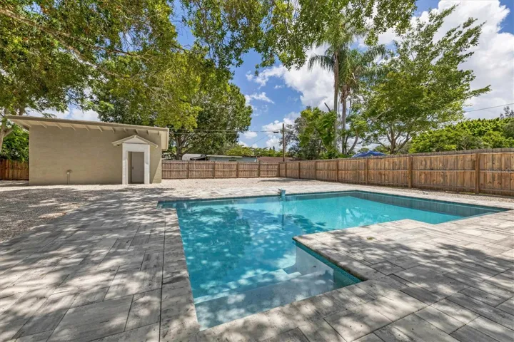 Pool and pavers for play! (pool is not heated)
