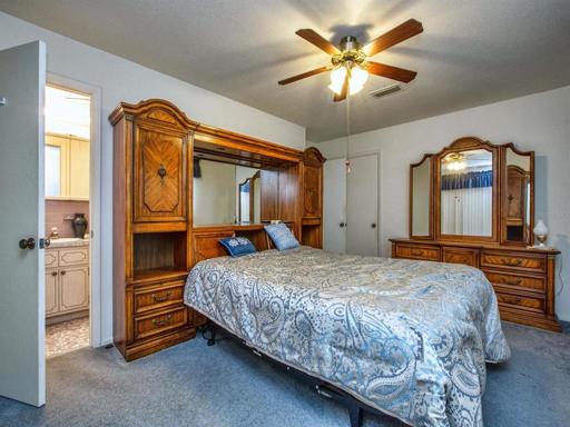 Owner's Suite with walk in closet