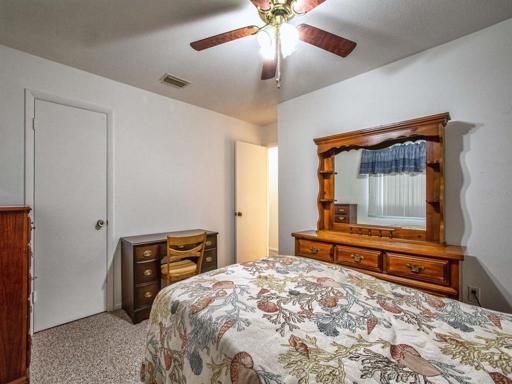 Second bedroom with walk in closet