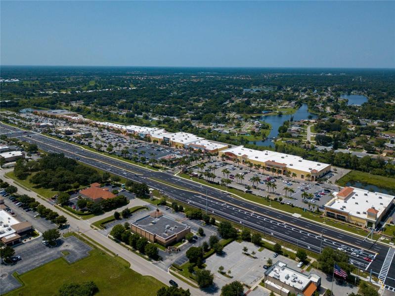 North Port US 41 Tamiami Trail Commercial Area- Cocoplum Village Shops.