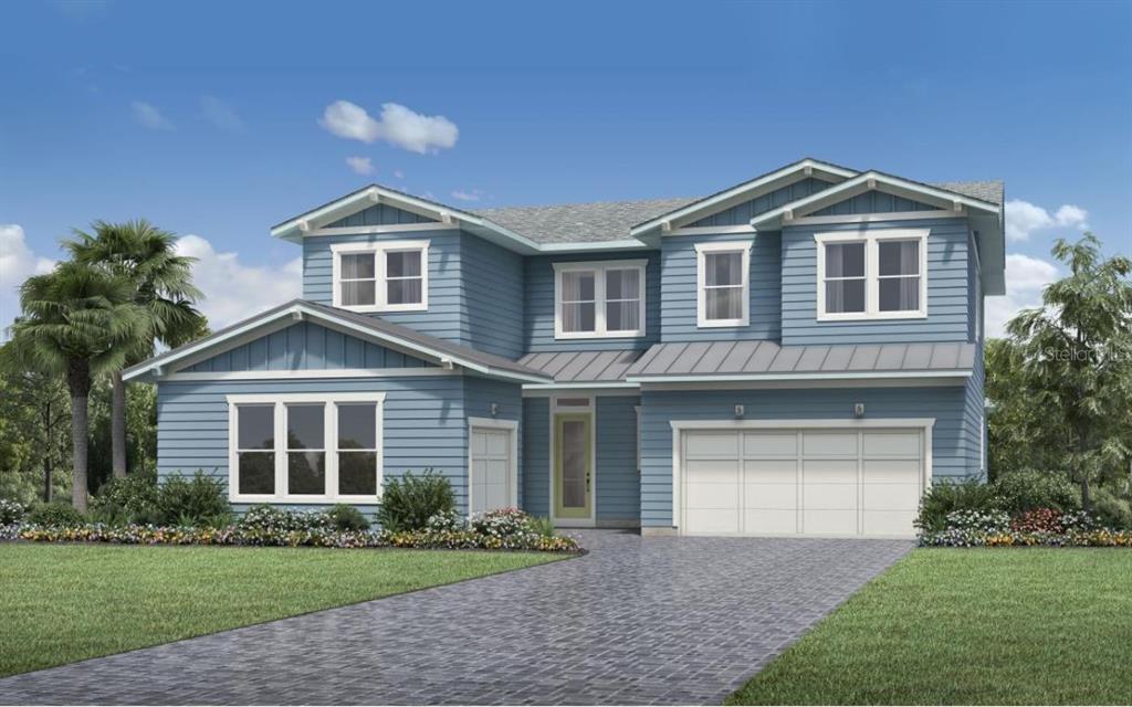 Rendering of exterior elevation